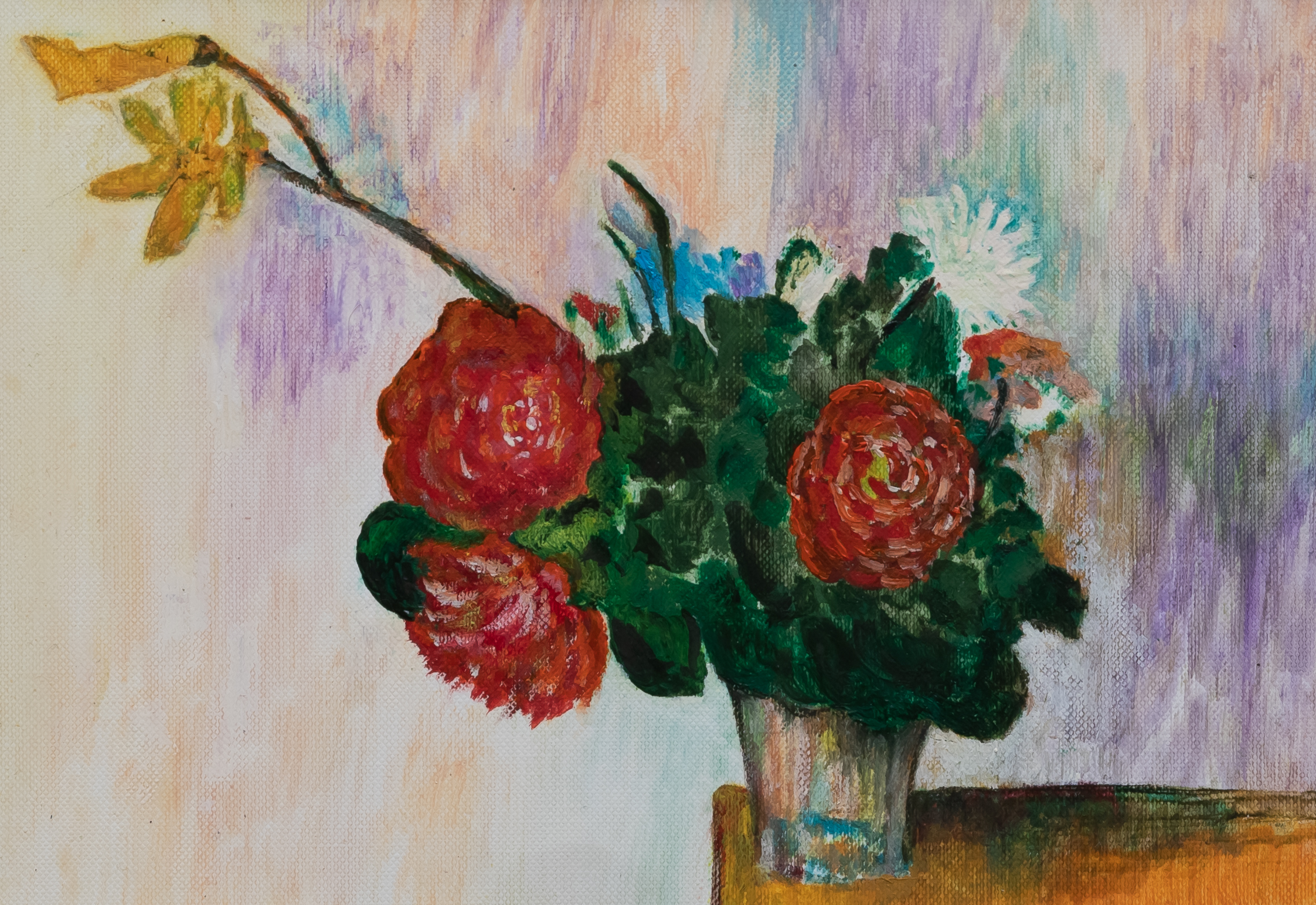 Blumen in Vase