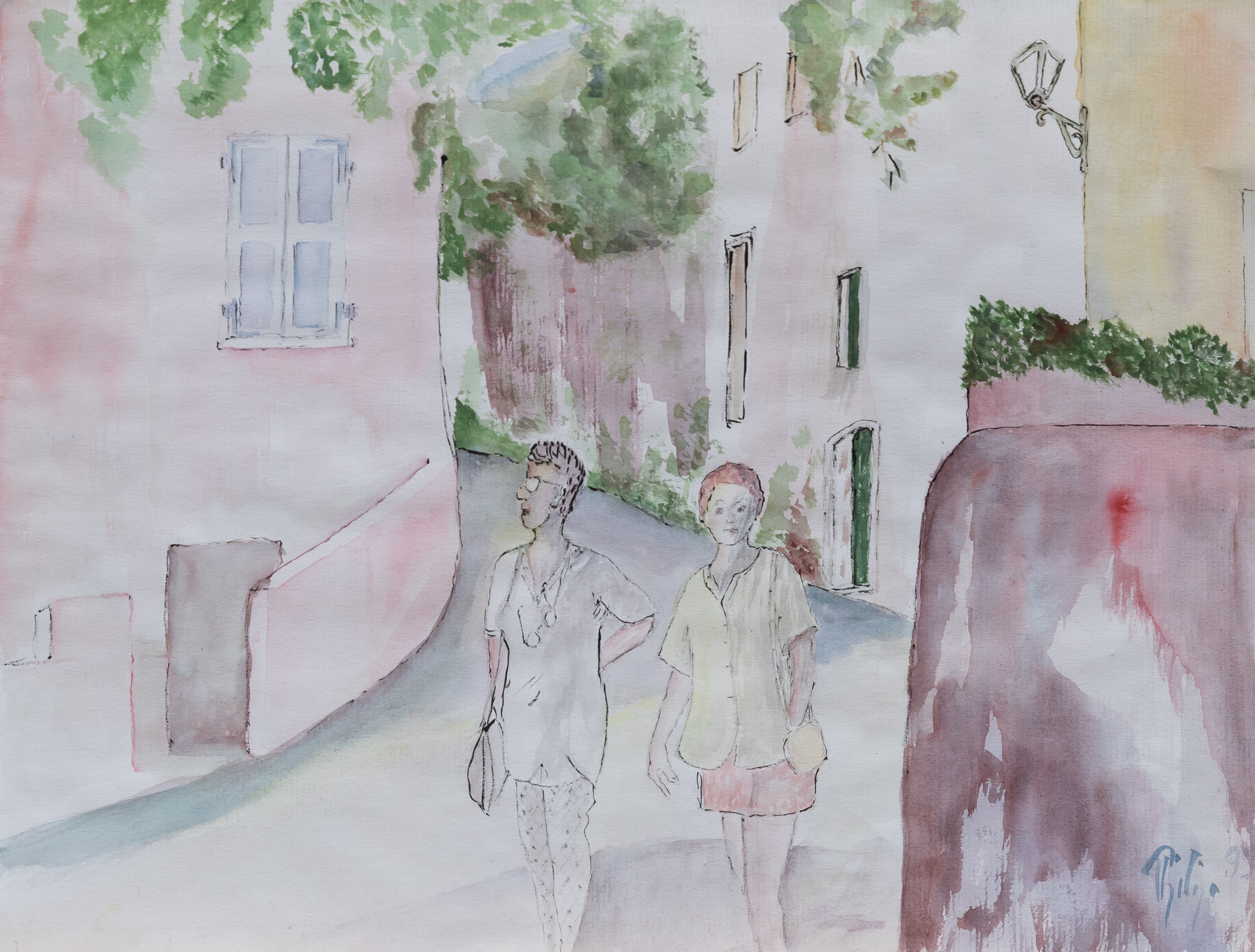 Dora und Gerda in Italien