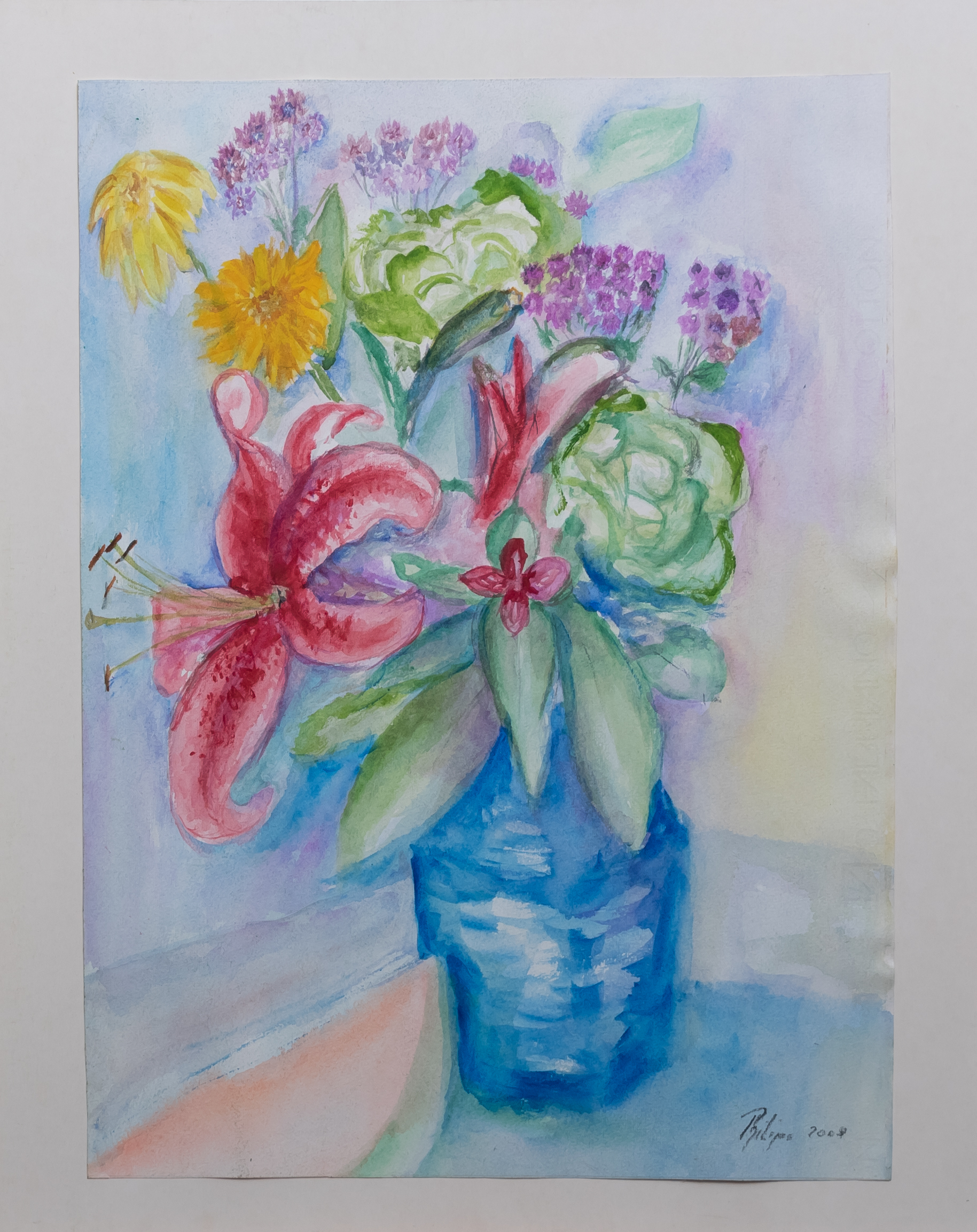 Sommerstrauss in Vase