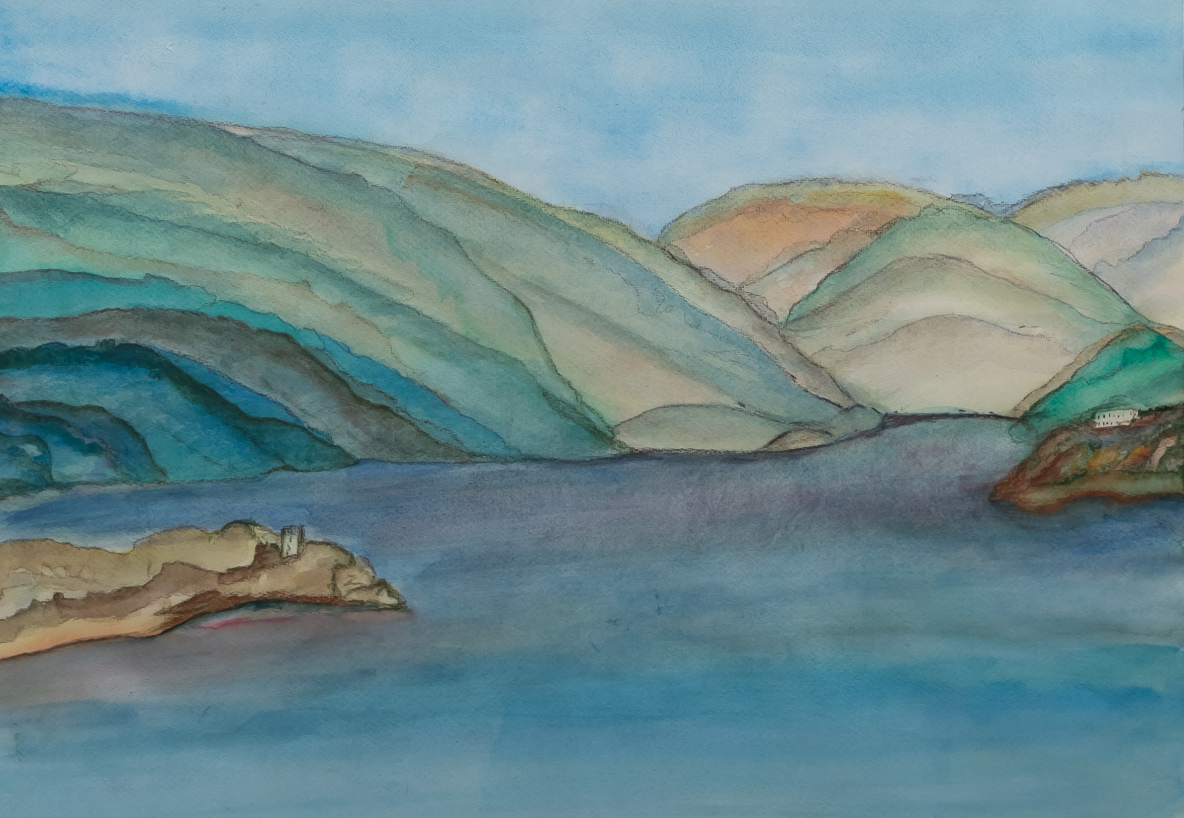 Bucht in Italien