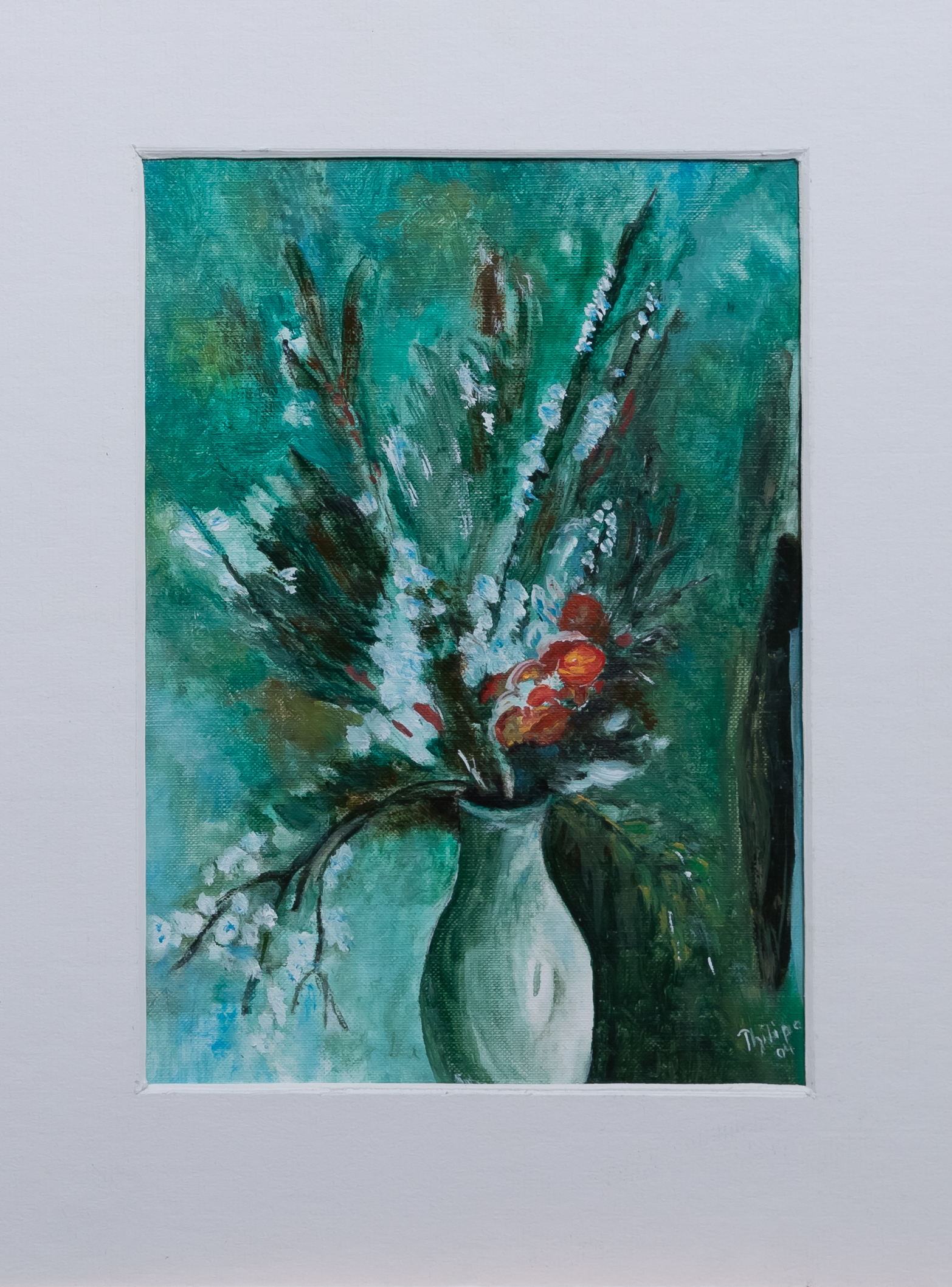 Blumen in Vase